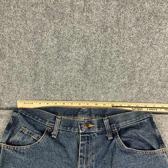 Rustler Jeans Mens Size 32x30 Blue Denim Straight Leg Classic Fit Medium Wash - Picture 5 of 9